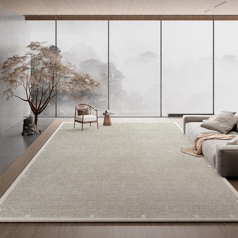 Easy-Maintenance Dirt-Resistant Solid Color Carpet for Living Room, Bedroom, and Sofa Area.