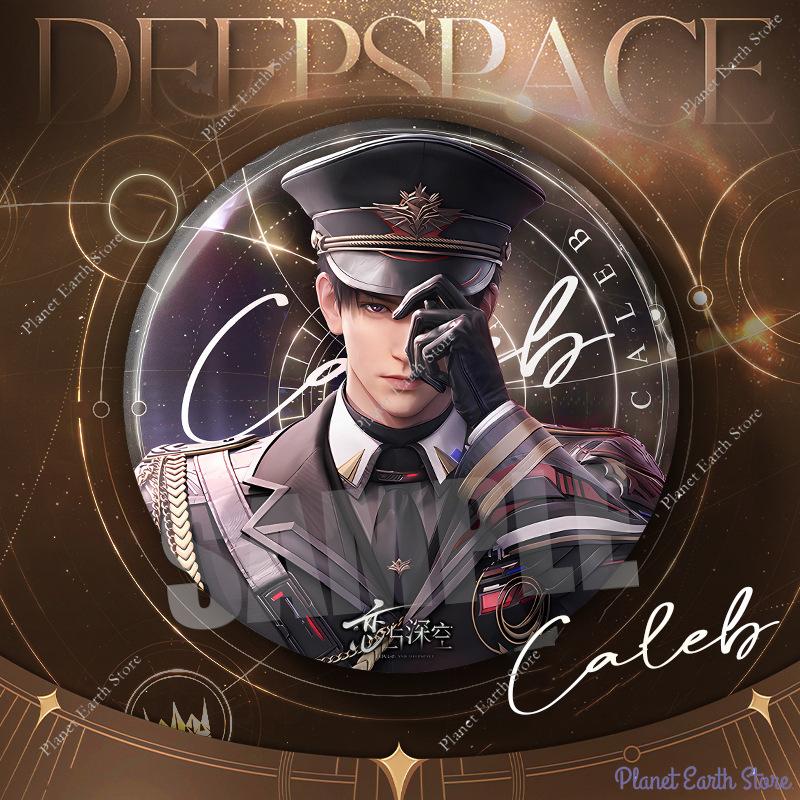 2025 75MM Love and Deepspace Sylus Rafayel Zayne Xavier Caleb Anime Flash Breeder Badge Emblem Brooch Cospaly Cartoon Gifts New