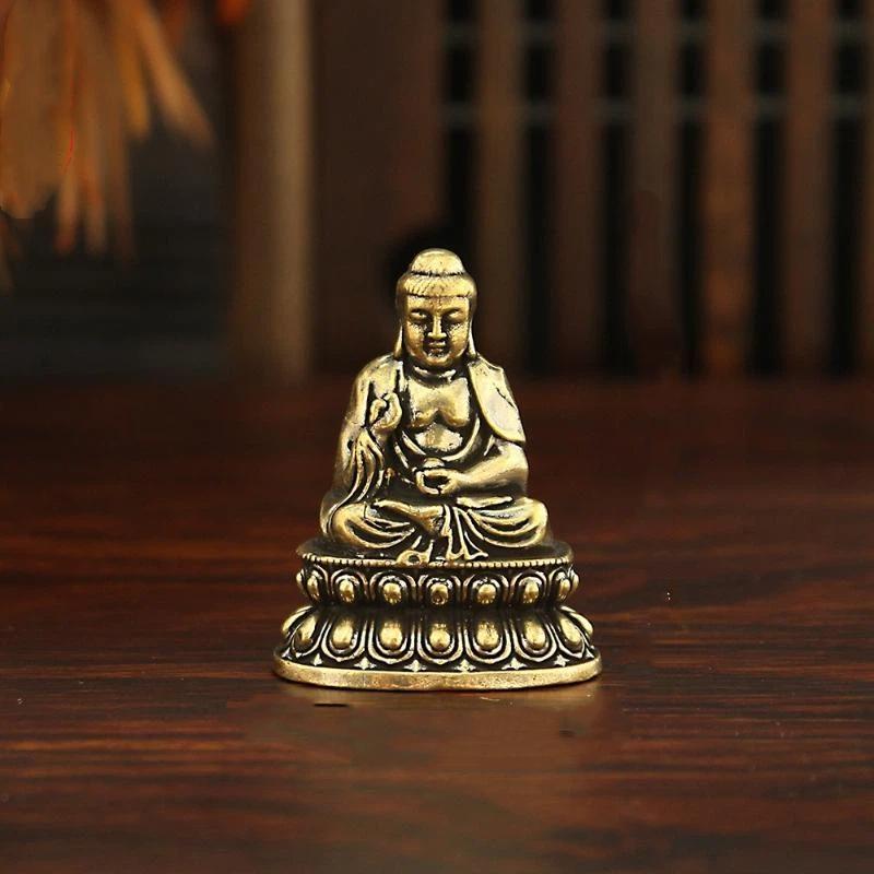 1Pcs New Brass Eight Guardian Statues, Zodiac Birth Figurines For Home And Desktop Decoration, Pocket-Sized