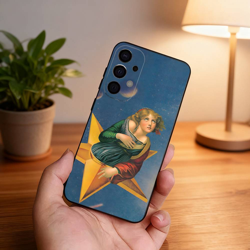 

The S-Smashing P-Pumpkins Phone Case For Samsung S26,S25,S24,S21,S22,S23,S30,Ultra,S20,Plus,Fe,Lite,5G Black Cover Samsung S20plus5G