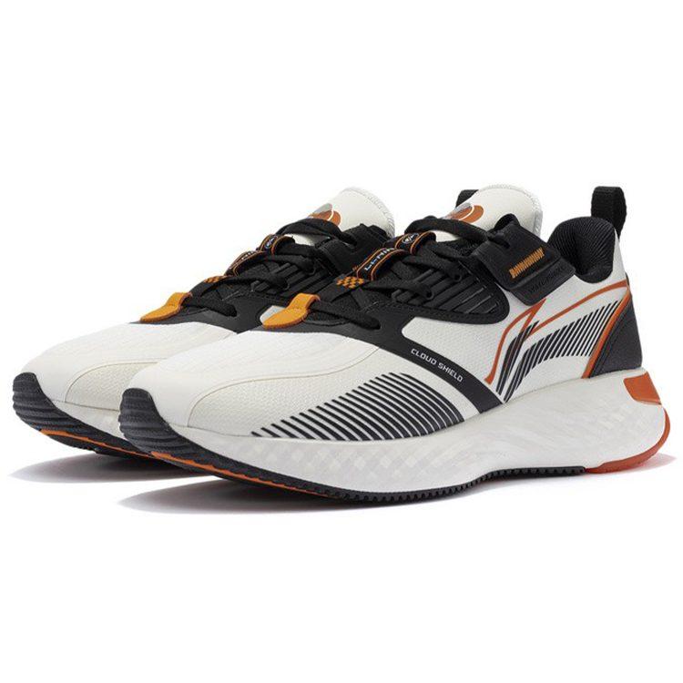 Li Ning Cloud Shield Cushioning Slip Resistant Abrasion Resistant Cushioning Slip Resistant Abrasion Resistant Low Top AGLR233-4