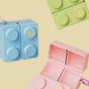 Portable Plastic 7 Grids Pill Box Sealed Dust-Proof Pill Storage Box with Handle Folding Pills Dispenser for Home