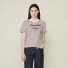 STring LeTTering STripe T shirT B6m3x410
