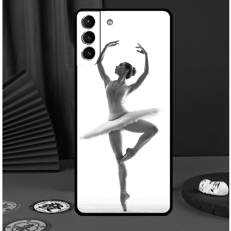 Ballerina Ballet Dance Girl Phone Case For Samsung Galaxy S25 Ultra S9 S10 S20 S21 FE S22 S23 Plus S24 Ultra Back Cover