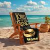 Personalized Customized Proof Beach Towel with The Fellowship of the Ring Pattern - Soft, Absorbent,quick-drying,perfect Swimming,camping&bathing