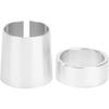 1in Gas Tapered Drive Clutch Shaft Adapter Connector Pulley Bore Reducer Sleeve Bushing Silver Aluminum Accessory