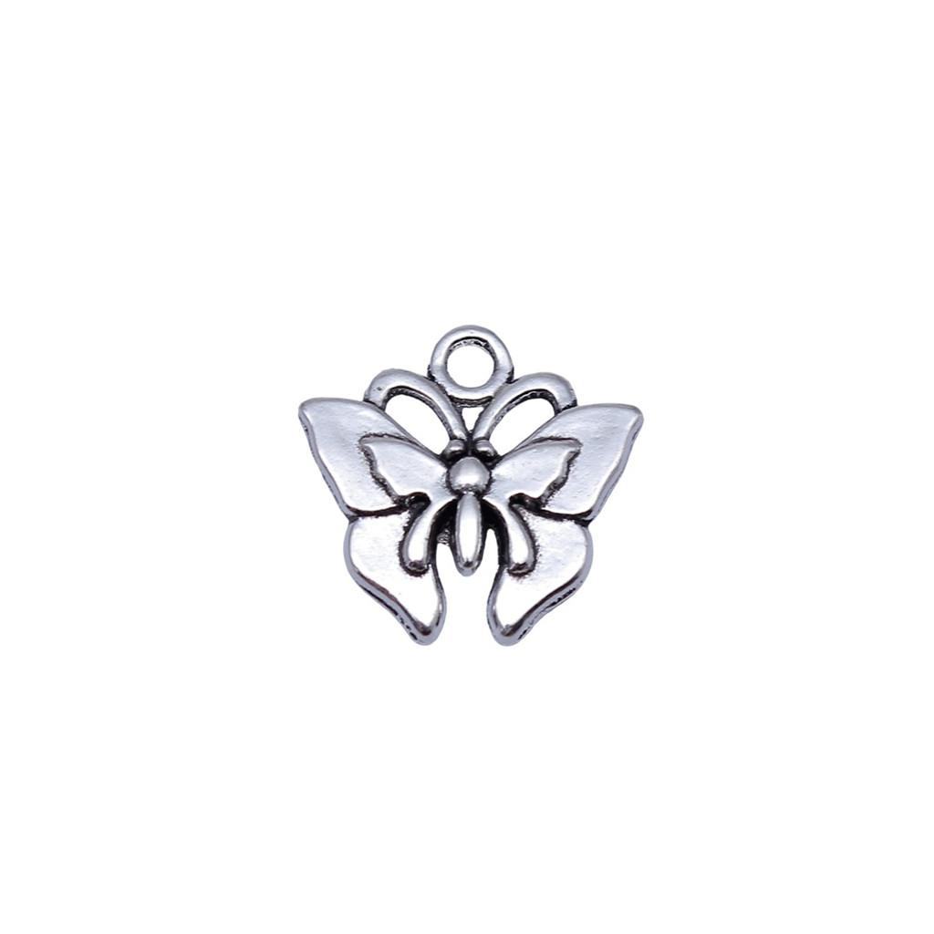 Butterfly Charms Simple Pendants For Minimalist DIY Jewelry Making
