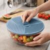 3PCS Soft Hot Insulation Pads Anti-slip Pot Holder Heat Resistant Trivets  Dining Table