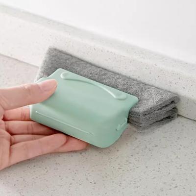 Groove Cleaning Brush Creative Window Cloth Window Cleaning Brush Windows Slot Cleaner Brush Clean Window Slot Clean Tools