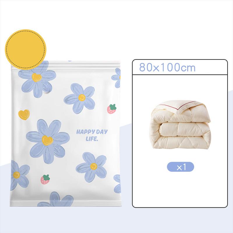 Vacuum Storage Bags Compression Bags for Clothes Thickened Material Space Saving Storage Organizer Travel Home Use Bedding Clothes Storage Bag