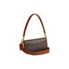 Coach Harley 23 Horse And Carriage Logo Classic Canvas And Leather Crossbody Bag Medium Women crossbody bag Brown Tan CR511-B4TXN