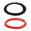 2Pcs Rubber Band Lid Latch Strap Heat Resistant Silicone Locking Straps for 6/7/8 Quart Slow Cooker Maintenance