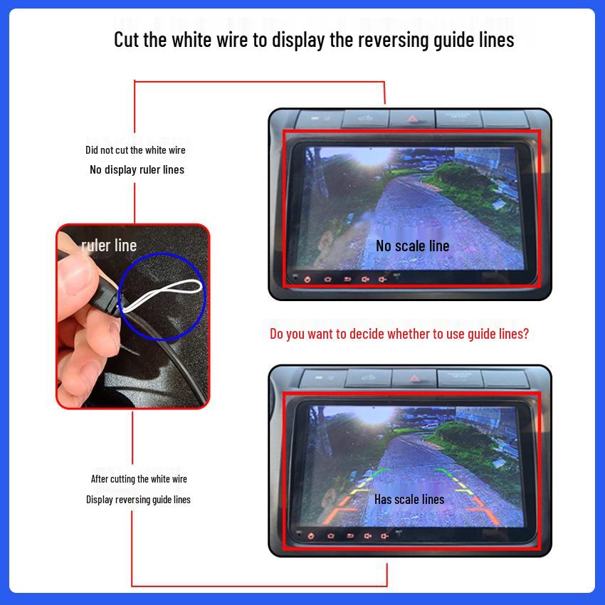 Volvo S60/S90/S40/V60/C40/XC60/XC40 Wide-Angle Car Reversing Camera