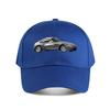 Collectible Die  Cast Silver Metallic Sports Car Baseball Cap Fashion Unisex Sunhat Womens Outdoor Sports Snapback Cap