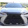 For Lexus NX 250 350 350H 450H -2024 2025 Chrome Front Hood Lid Upper Grille Grill Strip Cover Trim Accessories Car Styling