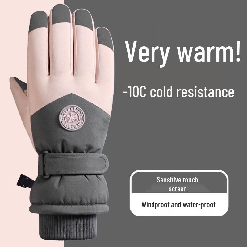 DUSENNA Unisex Winter Ski & Cycling Touchscreen Gloves