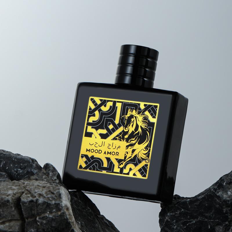 Brand Perfume Men's Premium Black Mustang Middle East Arab Dubai Perfume Lasting Women's