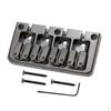 4 String Bass Guitar Bridge Tailpiece for Electric Replacement Parts