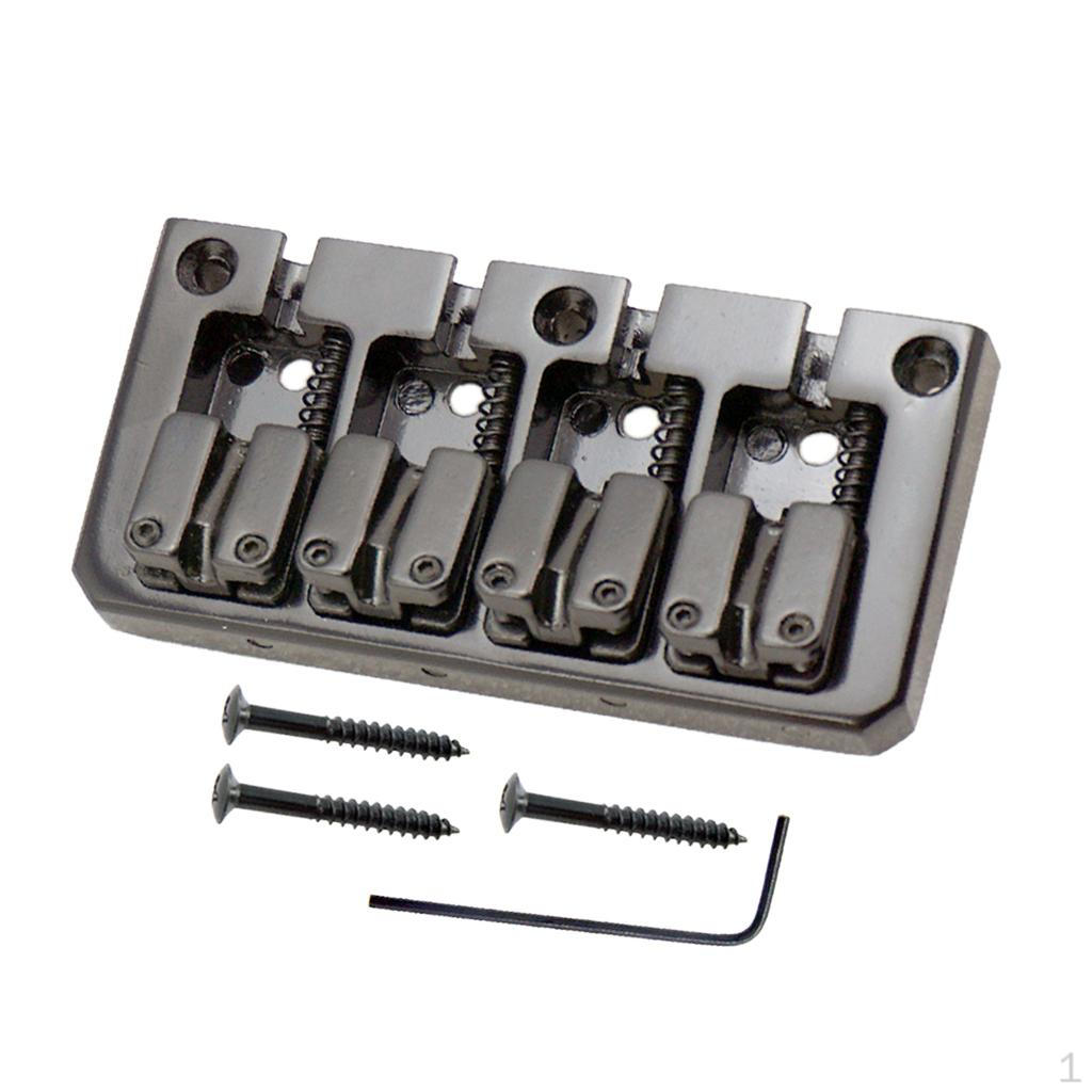 Струнодержатель-бридж для 4-струнной бас-гитары, запасные части для электрогитары Type C