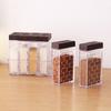 2/6 In 1 Spice Salt Sugar Jar Transparent Seasoning Storage Box Kitchen Container