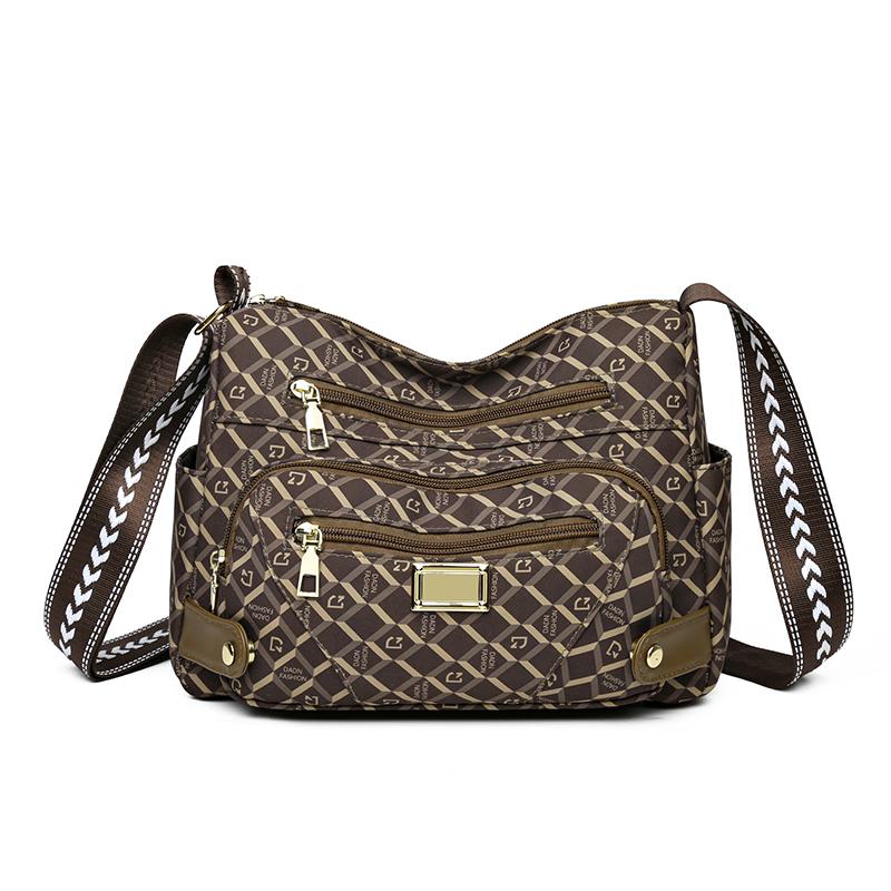 Damen-Umhängetasche mit mehreren Taschen, Muttertasche, große Kapazität, Reise-Umhängetasche