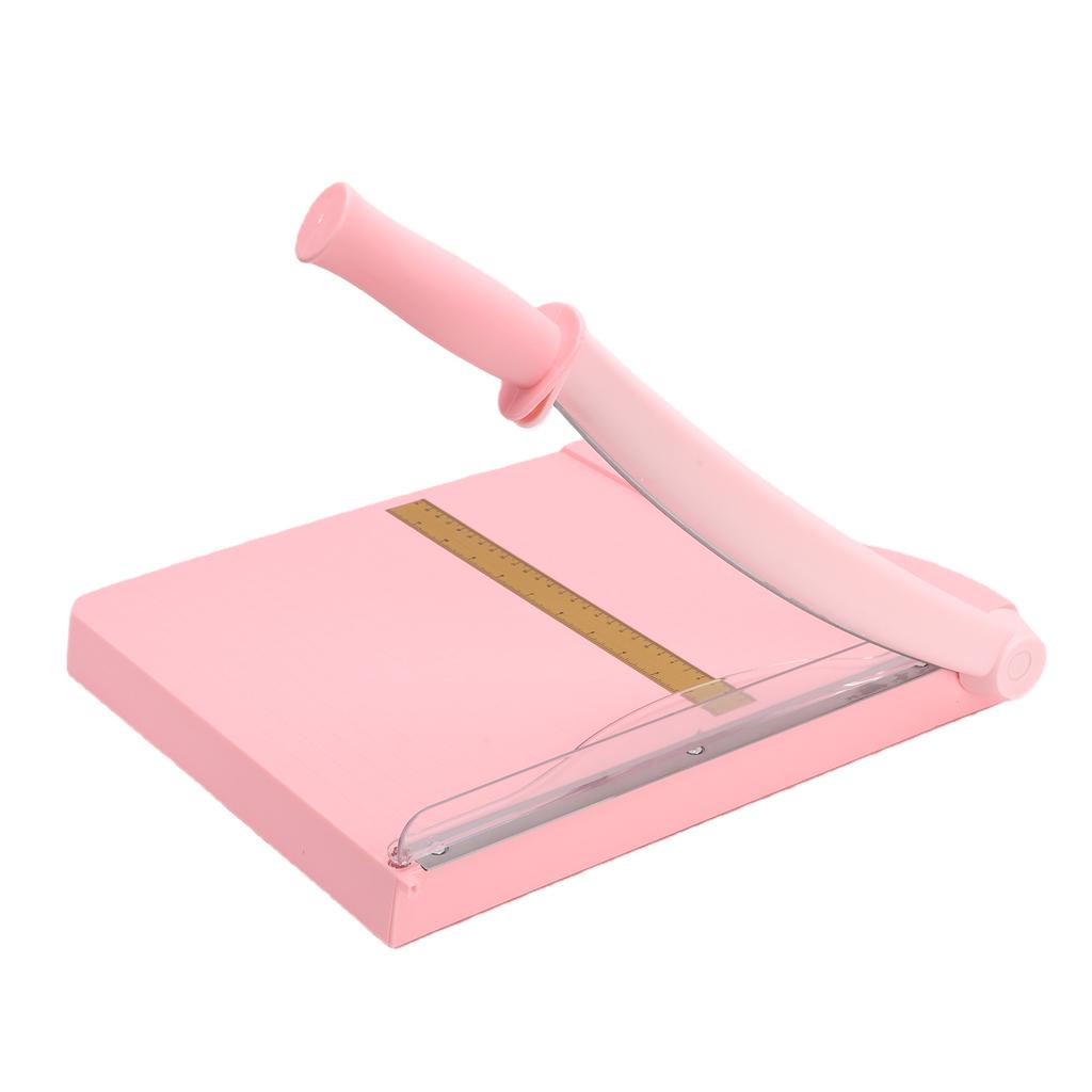 Paper Cutter Portable A4 Paper Trimmer with Safety Guard 12in Cut Length Cutting Board Slicer for Scrapbooking Craft