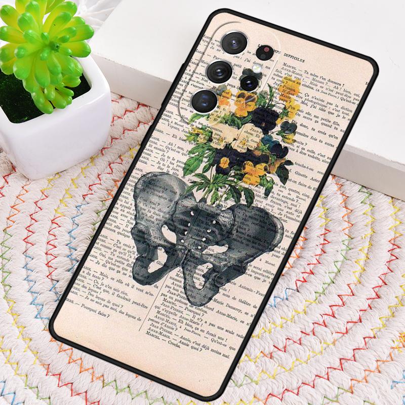 Medical Human Organs Brain Kidney Art Phone Case For Samsung Galaxy Note 10 Pro S26 S25 S24 S23 S22 S21 Plus Ultra Cover