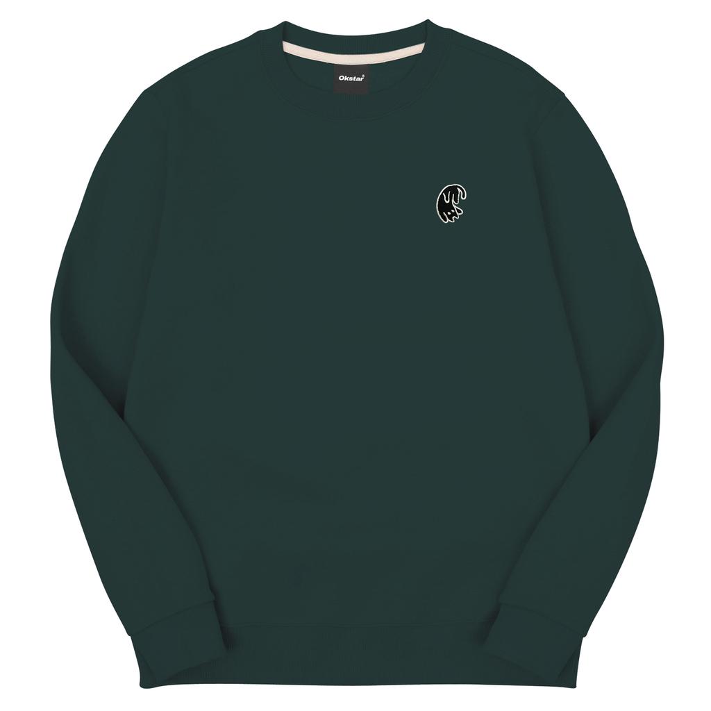 OKSTAR Rolled-Around Cat Embroidery Special Double-Sided Sweatshirt (Type C)