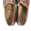 90s Italian BARNEYS NEW YORK Leather Coin Loafers Brown 36 23.0-23.5 Business Shoes