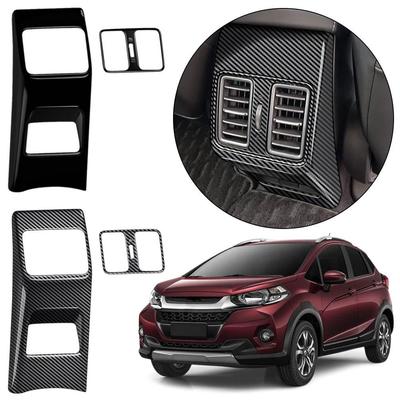 For Honda WR-V WRV 2024 2025 Interior Accessories Car Trim Decoration Air Frame Rear Outlet Sticker Cover Conditioning Vent B3O6