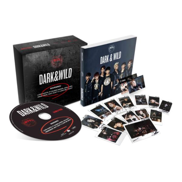 

BTS - DARK & WILD / 1-й альбом (kpop) as the picture