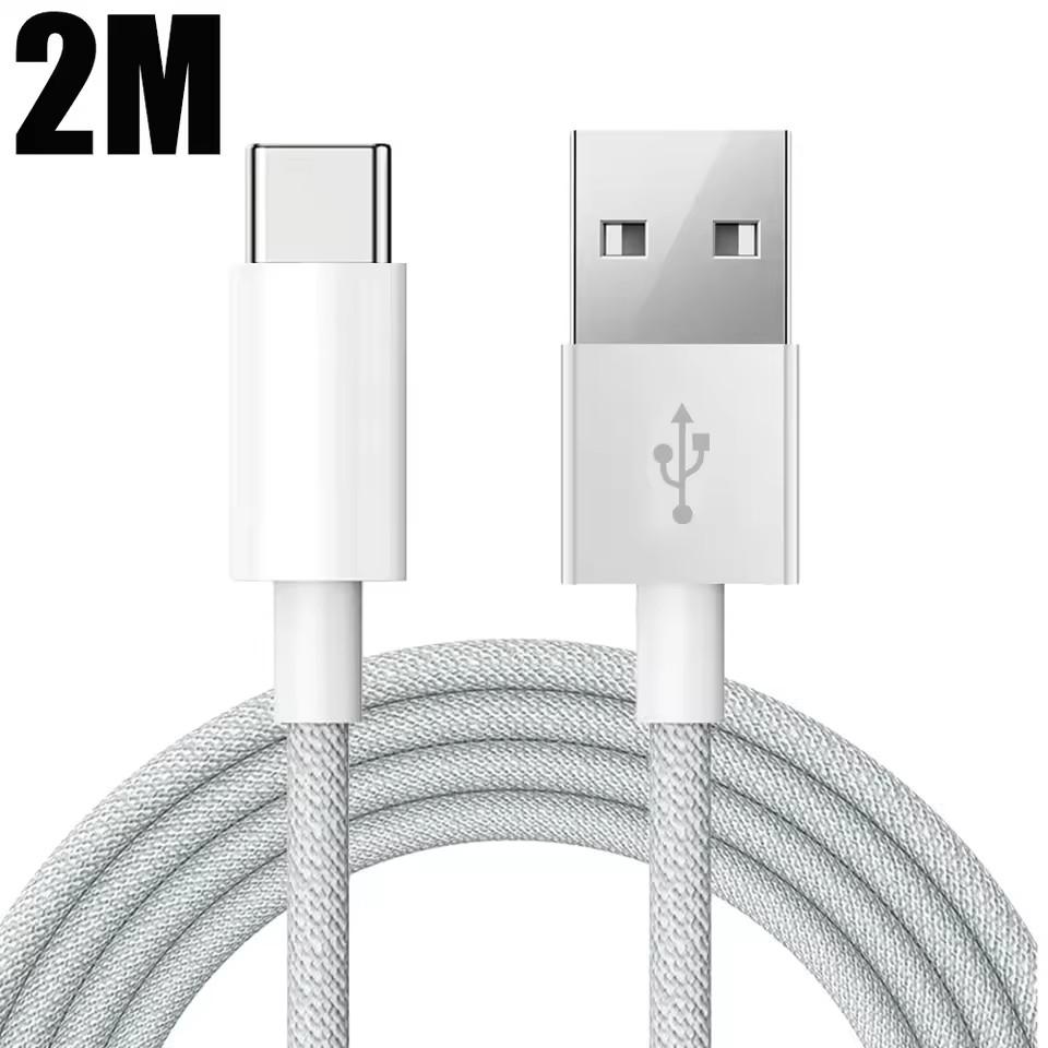 60W PD USB to USB-C Fast Charging Cable For 16 Pro Max 15 Plus Type C Quick Charger For Samsung Cable