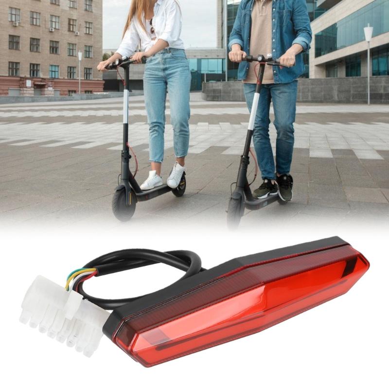 High Brightness LED Rear Light Replacement Warning Rear Lamp For Driving Taillights Electric Bike Warning Light