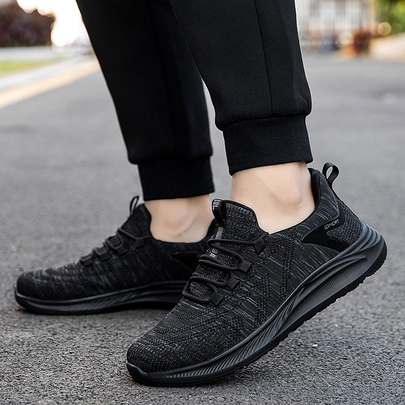 Brand Spring and Autumn Non-slip Lightweight Walking Shoes Casual Sports Breathable Mom Shoes
