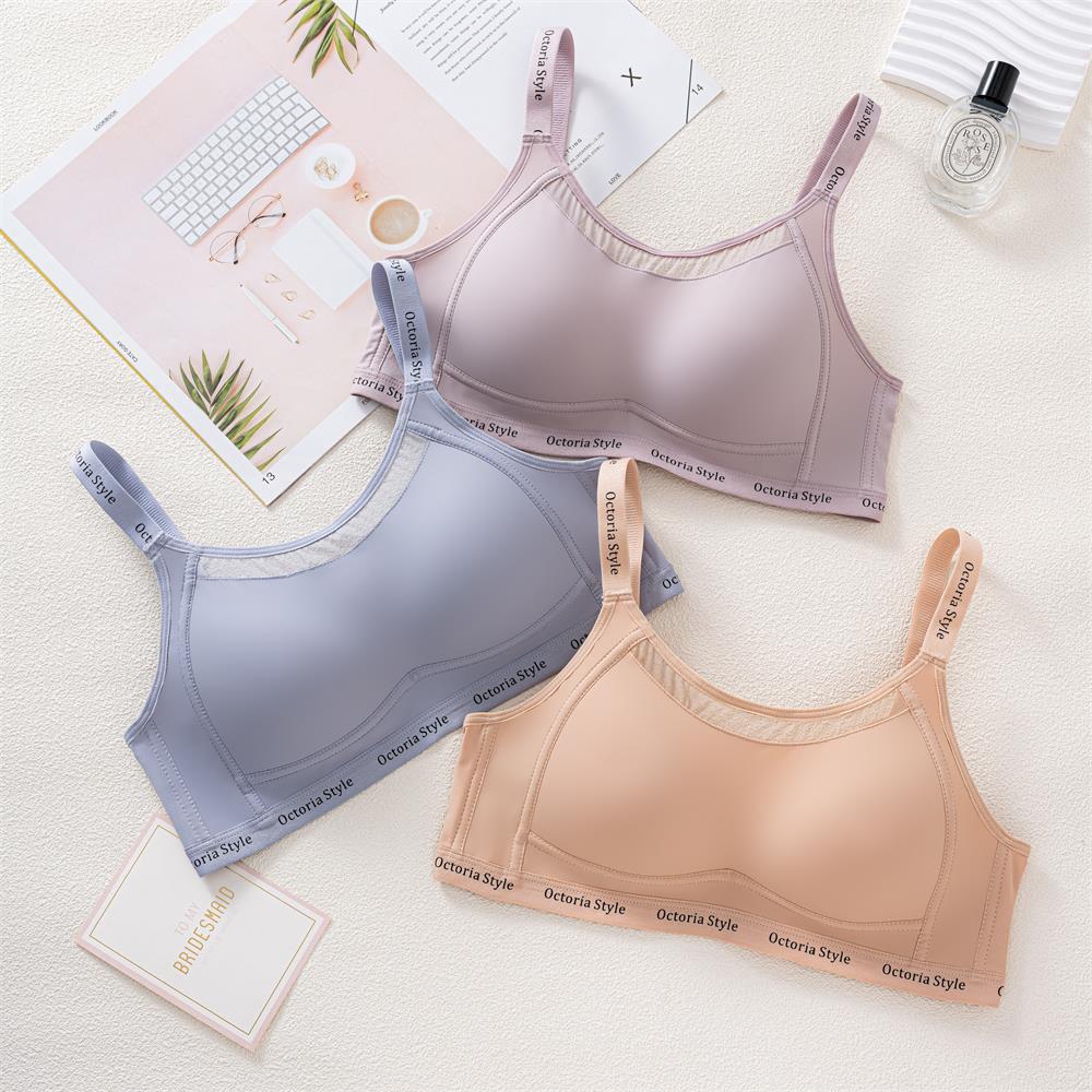 Traceless sports bra comfortable and breathable anti-light tube top light upper support adjustment bra fixed