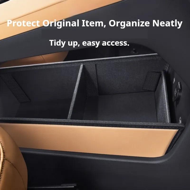 For Geely Starray EMi EX5 E5 Lower Central Control Storage Box Original Color Heightened Organizer Interior Accessories