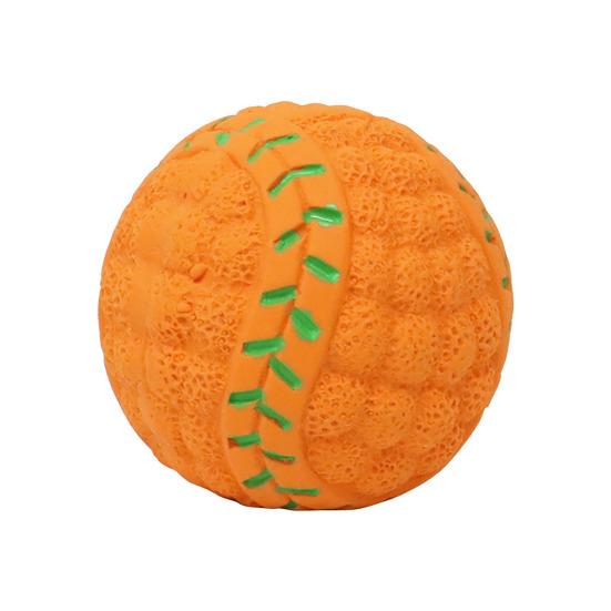 Sports Ball Dog Chew Toy Bite Resistant Boredom Stress Relief Squeaky Latex Football Soccer Tennis Teething Cleaning Toy Pet Supplies