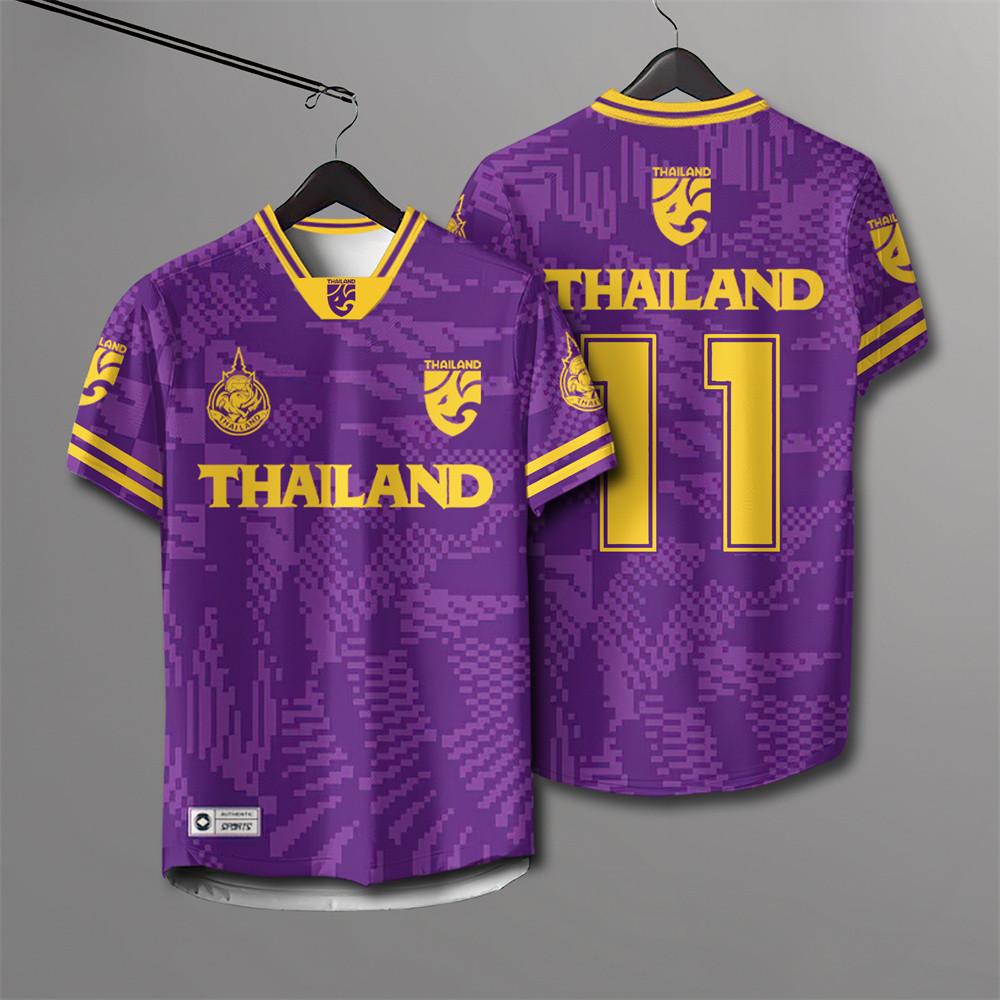 Thailand 3D Gedrucktes Kurzarm Sommer Street T-Shirt Herren Atmungsaktives T-Shirt Leicht und Bequem Kurzarm Oberteile