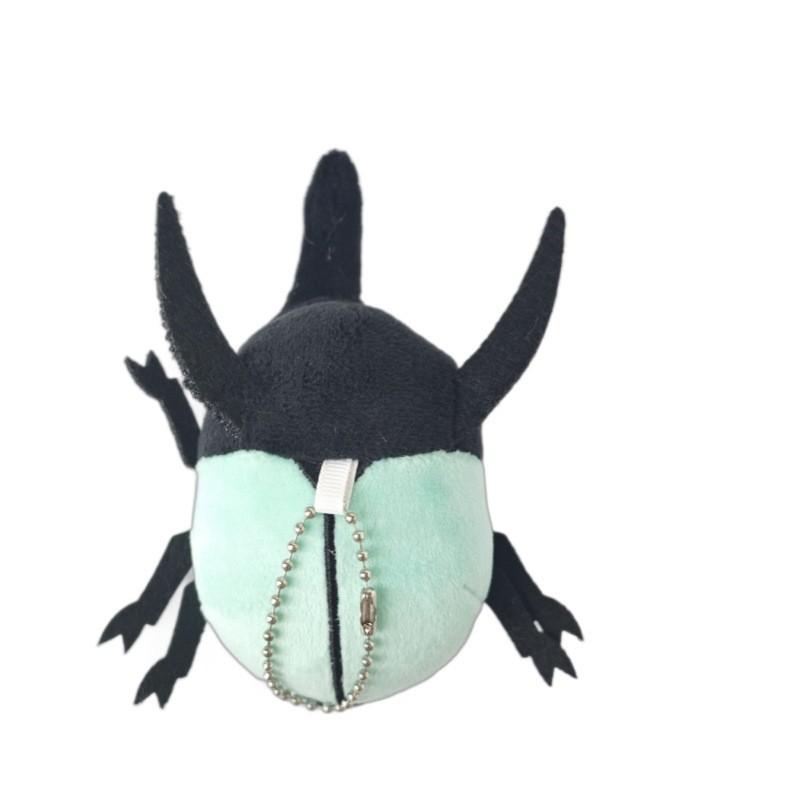 Beetle Doll Small Plush Doll Insect Toy Rhinoceros Beetle Pendant Doll Small Gift