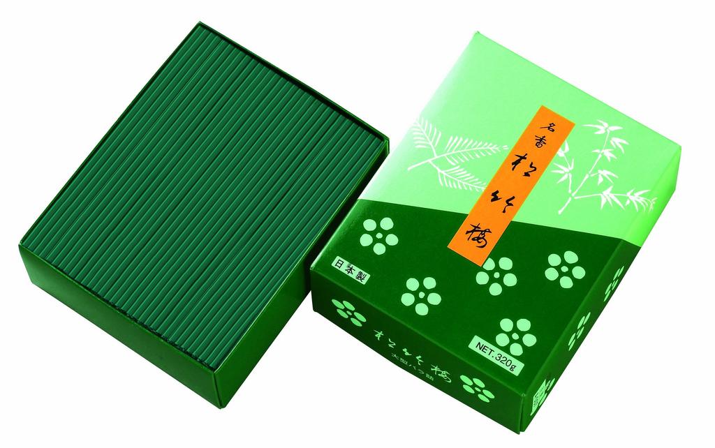 Kongkando Incense and Large 320g Sticks, Pine, Bamboo, Plum, Pieces, Approx. #A-007