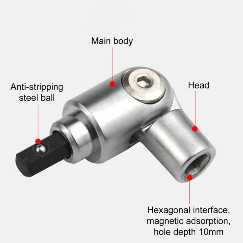 180Degree Rotation Electric Drill Driver Flexible Bit Holder Power Tools  Electric Drill
