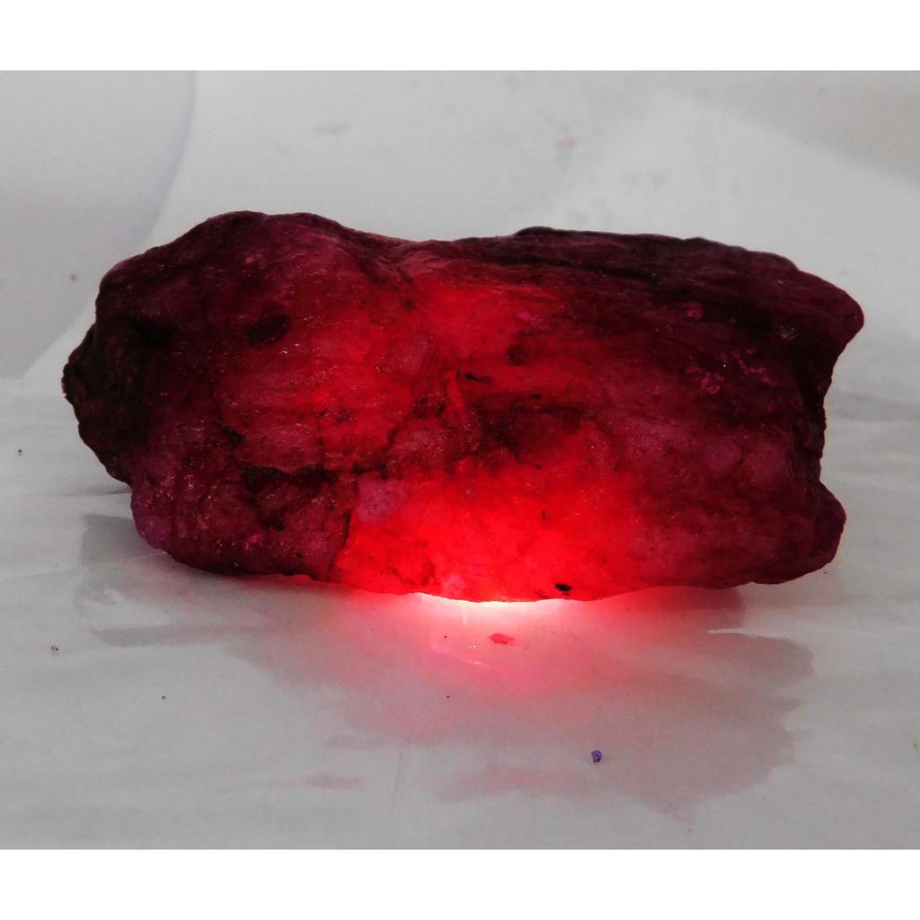 Red Ruby Huge Rough CERTIFIED 1085 Carat Natural Earth Mined Loose Gemstone AZ-64