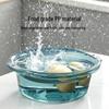 Large Durable Transparent Plastic Household Basin for Face Washing, Laundry, and Kitchen Use