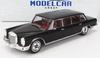 MCG Mercedes-Benz 600 Limousine Miniature Car 1/18 Scale BENZ S-Class LWB Pullman (W100) 1969 (Black)