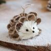 Small Christmas Tree Decorations DIY Simulated Squirrel Pendant  Merry Christmas Decor