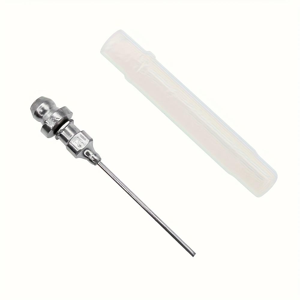Grease Needles, Mini Bearing Grease Needle Nozzle Portable Removable Needle Air Nozzle Grease Tool for Ball Joints