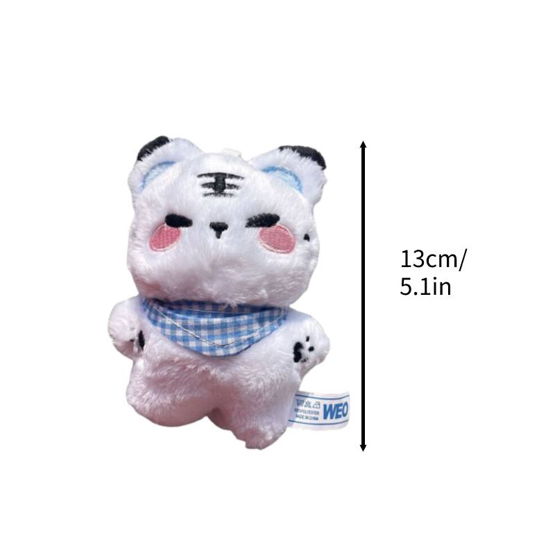 

Такой же стиль Hoshi Seventeen Плюшевый брелок-игрушка в виде хомяка-тигра Белый Подарок для фанатов Tiger