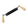 Straight Draw Shave Tool 10 Inch Woodworking Whittling Tool With Wooden Handle Manual Bark Peeler Drawing Cutter For Men