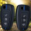 Silicone Car Key Cover Case For Ford Transit Tourneo Custom Ranger C-Max S-Max Focus Galaxy Mondeo