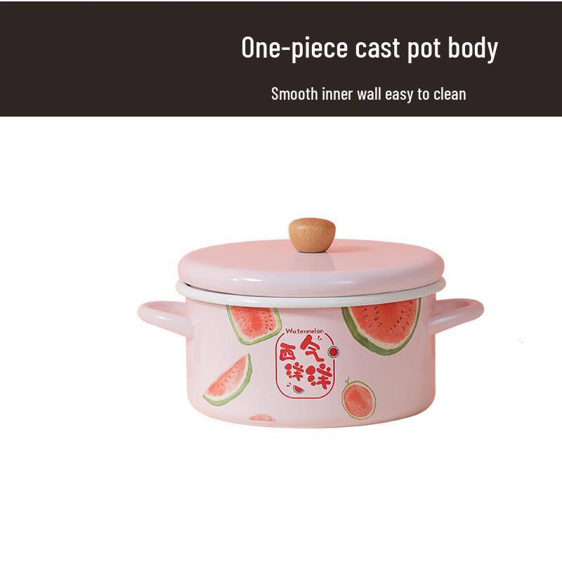 Chuidahuang Enamel Ceramic Milk Pot